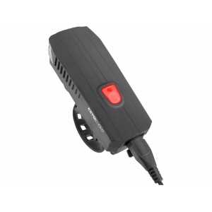 Svietidlo na bicykel, 350lm, 1,2Ah, microUSB, klaksón, EXTOL LIGHT 43137