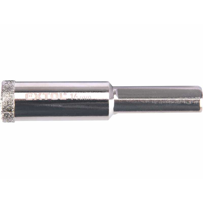Vrták korunkový diamantový, 14mm, EXTOL PREMIUM 8801981