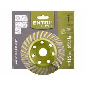 Kotúč brúsny diamantový, 115mm, EXTOL CRAFT 903004