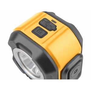 Svietidlo obojstranné nabíjateľné, 500lm, magnet, hák, závit, EXTOL LIGHT 43271
