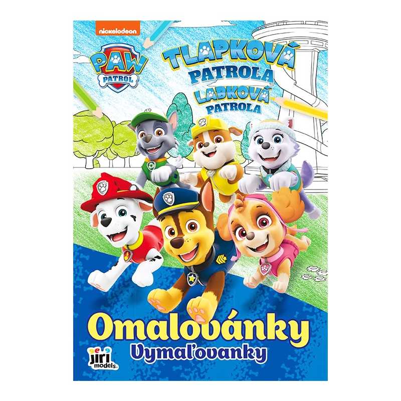 A4 - Labková patrola 2 omaľovánka