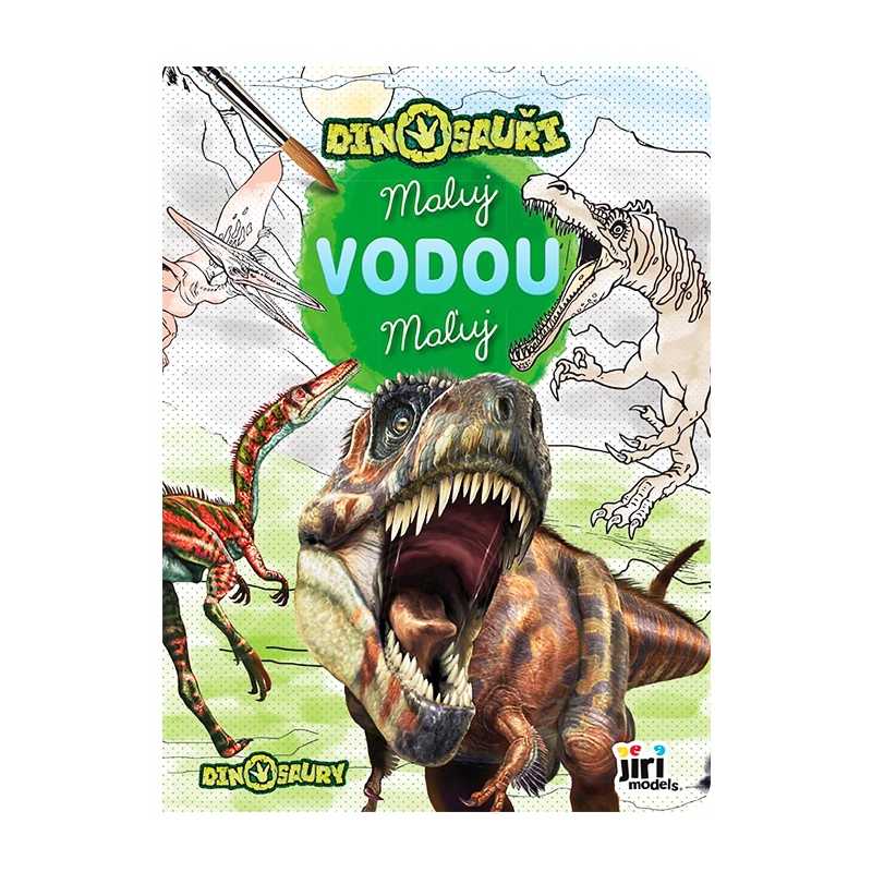 Vodové omaľovánky -Dinosaury