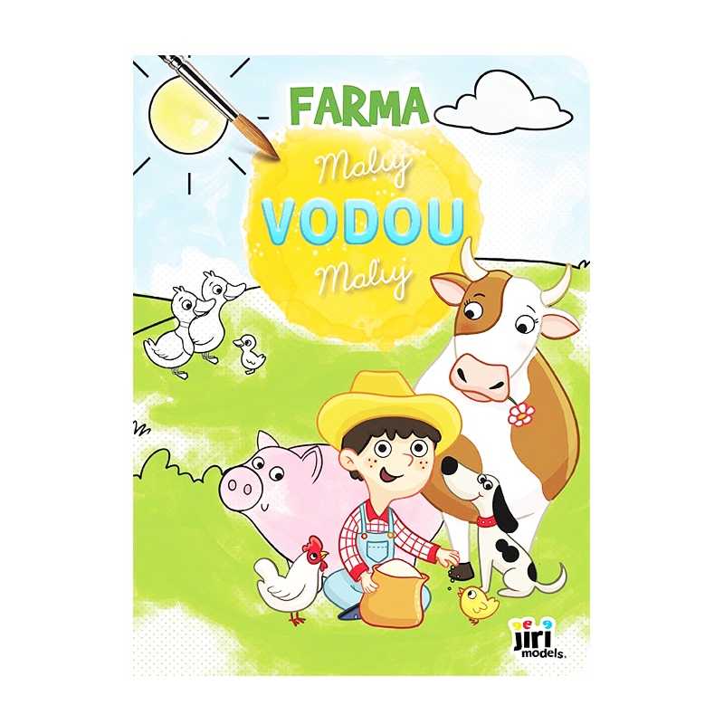 Farma - vodová omaľovánka