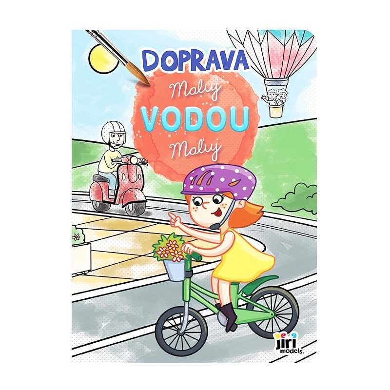 Doprava - vodová omalovánka