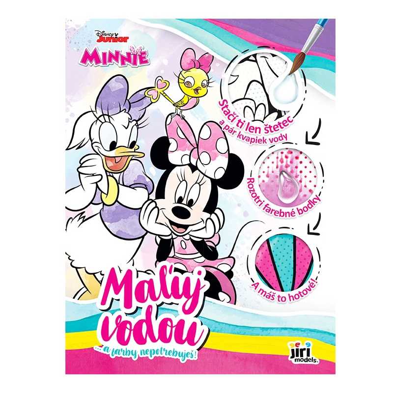 MAXI Vodová omalovánka - Minnie