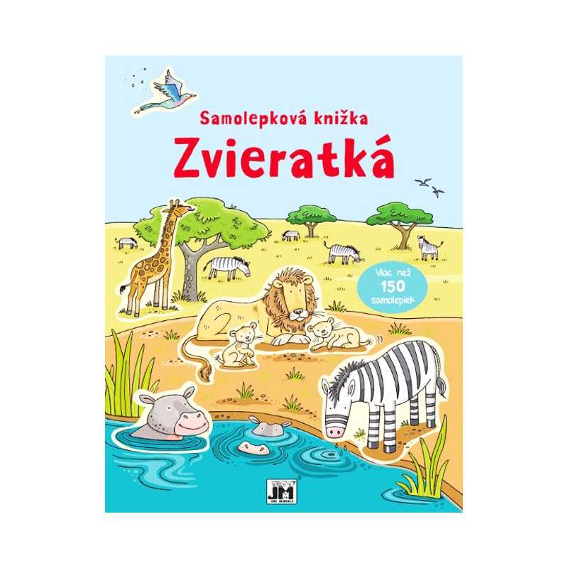 Samolepková knižka -Zvieratá