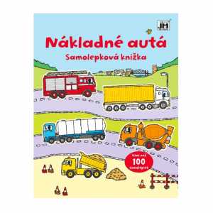 Samolepková knížka - Nákladní auta