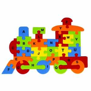 Soft Puzzle vláčik
