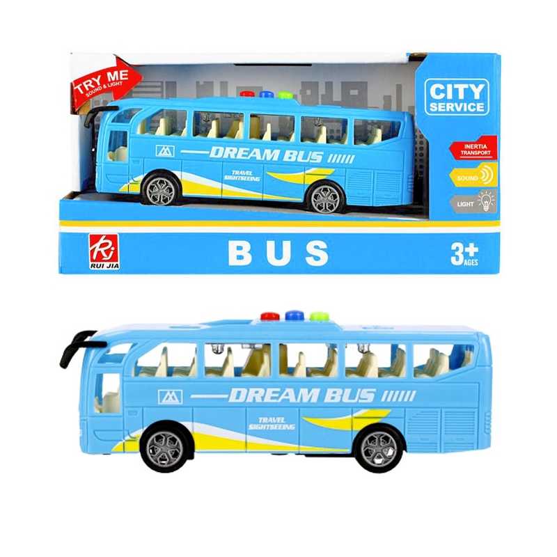 Autobus k natažení s efekty