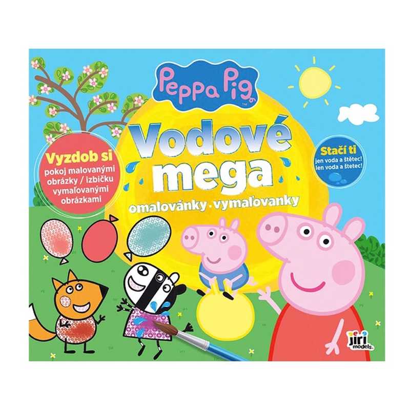Vodové mega omaľovánky Prasiatko Peppa