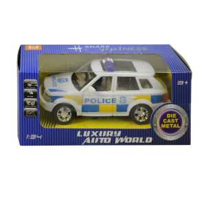 Auto policejní, se světlem a zvukem na baterie