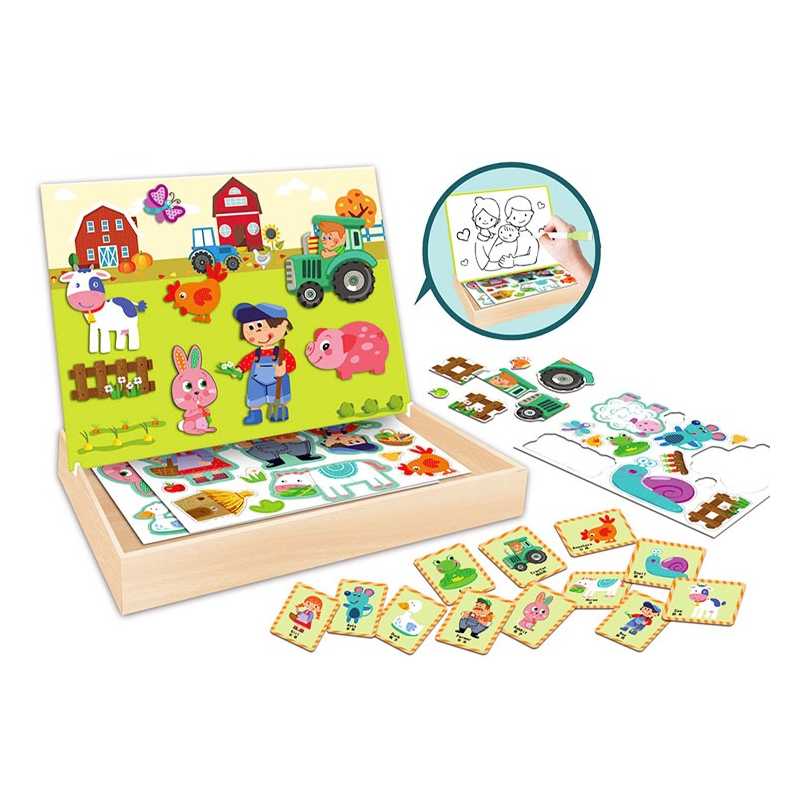 Puzzle magnetické - Farma