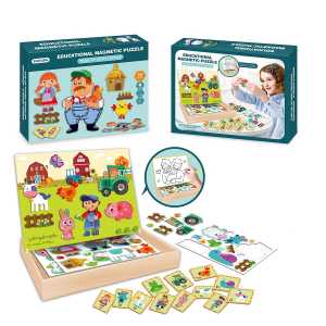 Puzzle magnetické - Farma