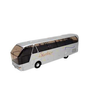 BUS Welly Neoplan Starliner stříbrný