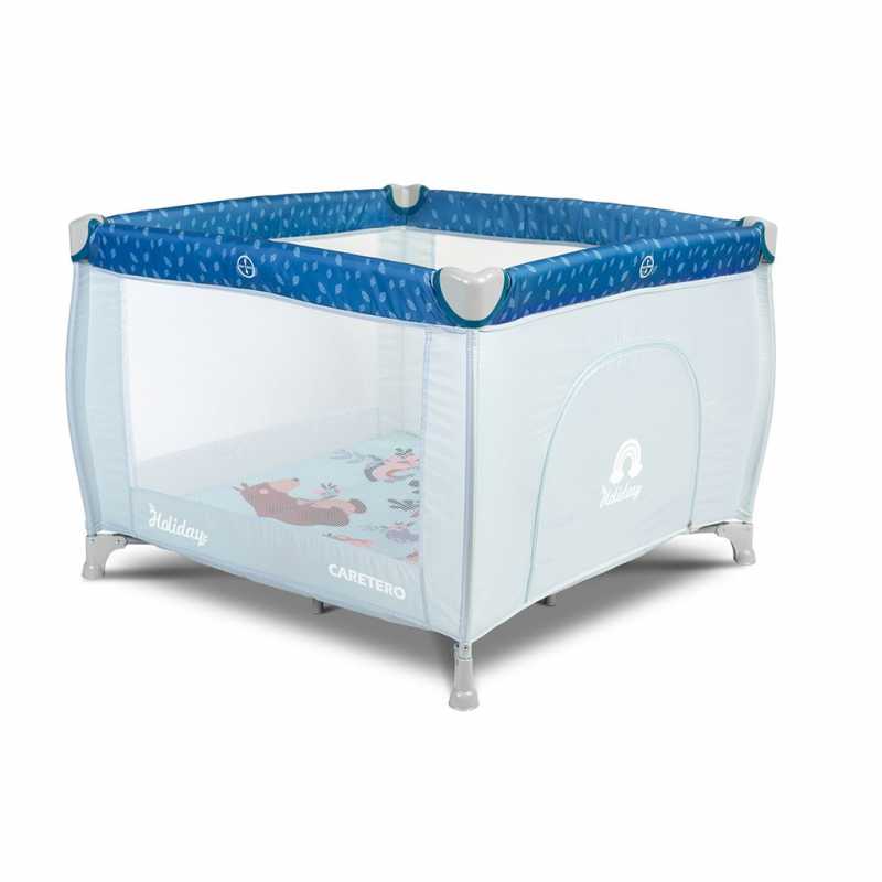 Dětská skládací ohrádka CARETERO Holiday blue