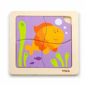 Dřevěné puzzle pro nejmenší...
