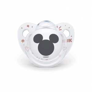 Dudlík Trendline NUK Disney Mickey Minnie 6-18m Box bílé