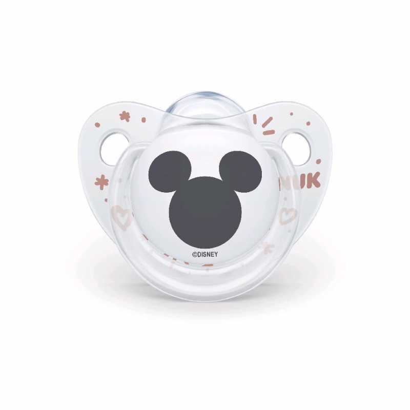 Cumlík Trendline NUK Disney Mickey Minnie 6-18m Box biely Box