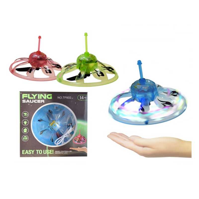 Mini dron UFO na ovládanie rukou