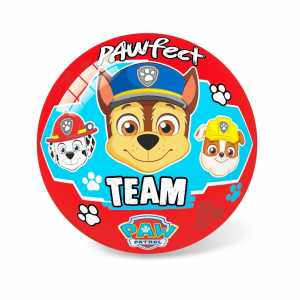 Míč Paw patrol červená 23cm