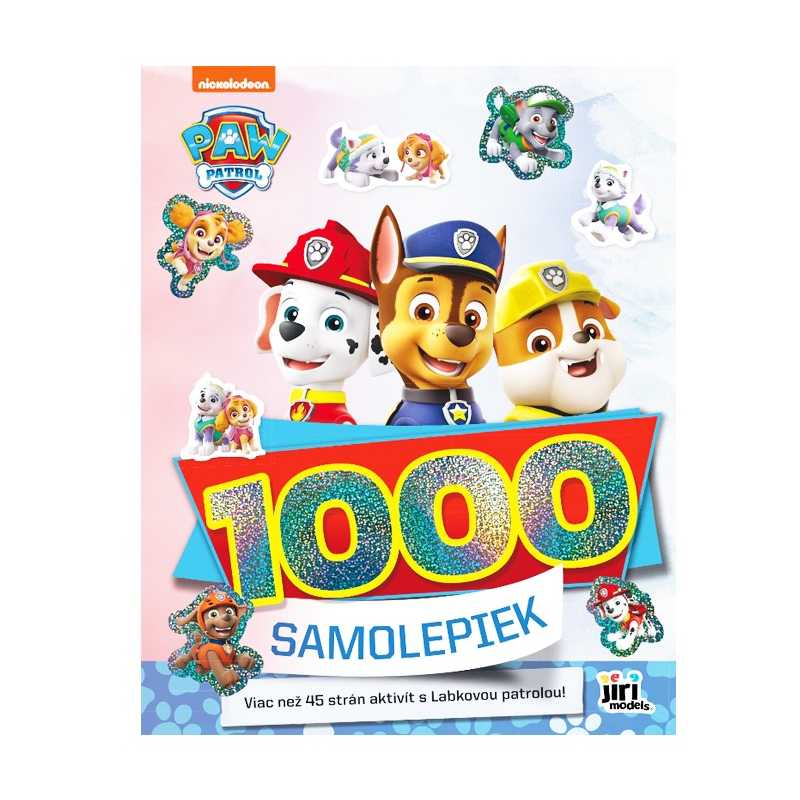 1000 samolepiek s aktivitami Labková patrola