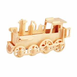 3D Drevené puzzle - Lokomotíva