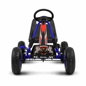 Detská šliapacia motokára Go-kart Milly Mally Thor modrá