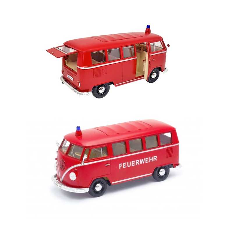 1:24 1963 Volkswagen T1 Bus Fire