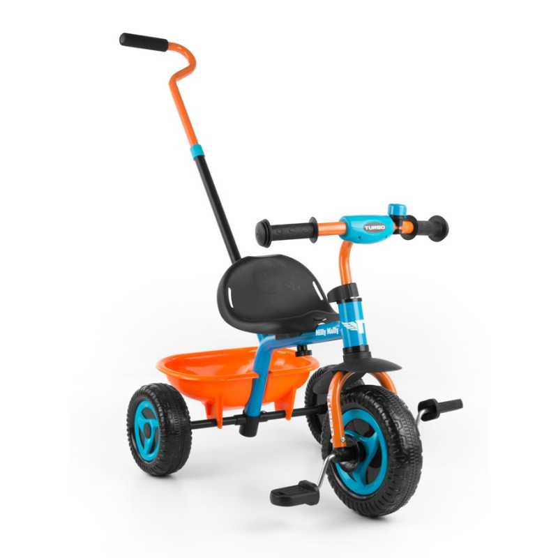 Detská trojkolka Milly Mally Boby TURBO orange