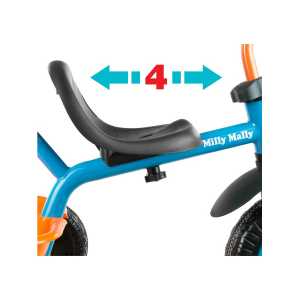 Detská trojkolka Milly Mally Boby TURBO orange