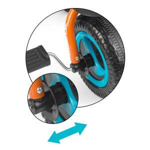 Detská trojkolka Milly Mally Boby TURBO orange