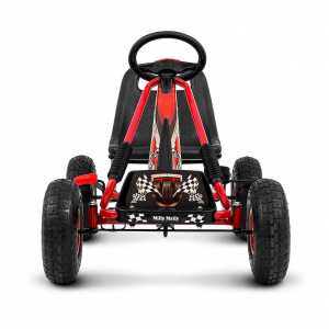 Detská šliapacia motokára Go-kart Milly Mally Thor červená