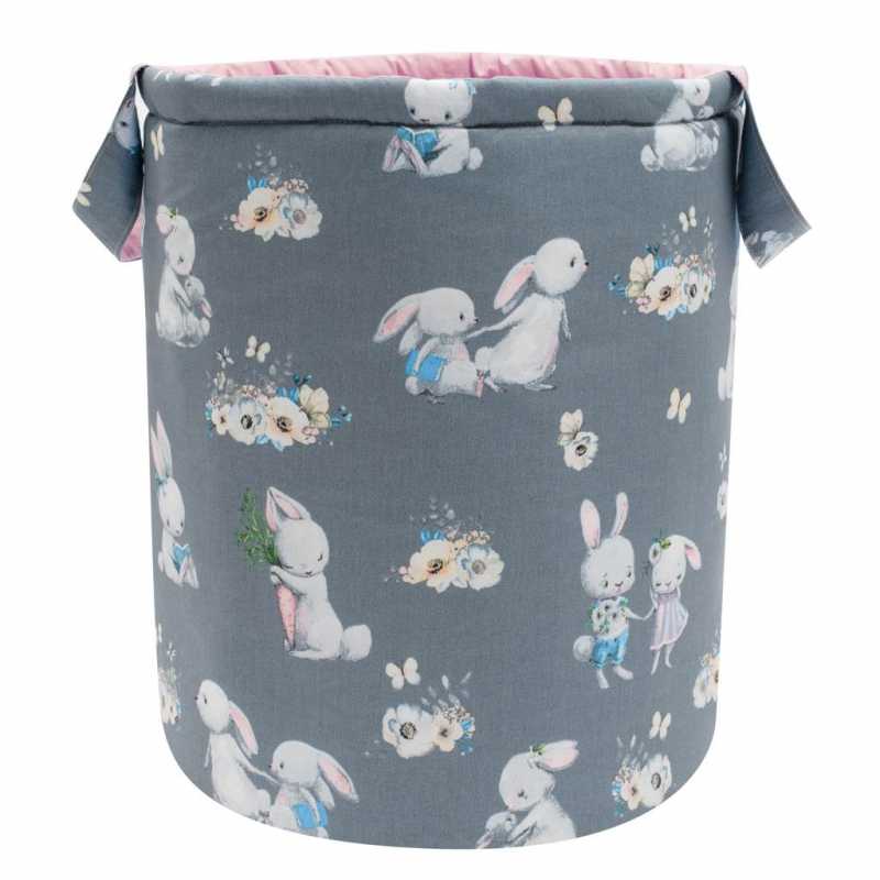 Kôš na hračky New Baby králiček ružový