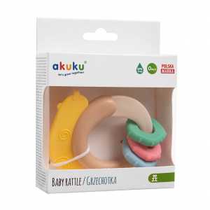 Chrastítko-kousátko Akuku Šnek