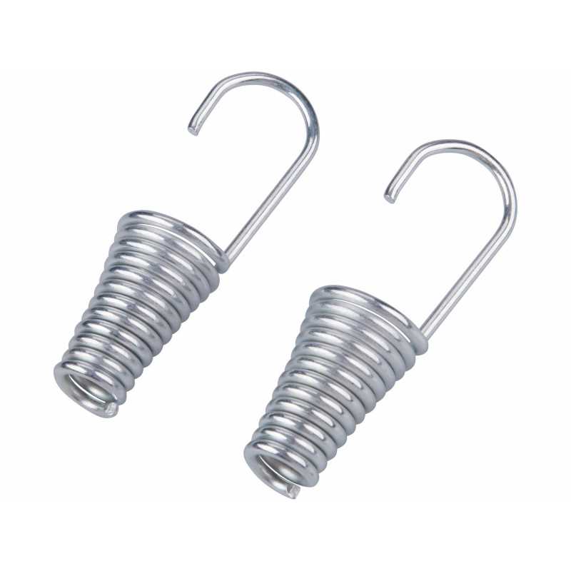 Hák na elastický popruh, 2ks. pr. 4mm, pozinkovaný, EXTOL PREMIUM 8861124