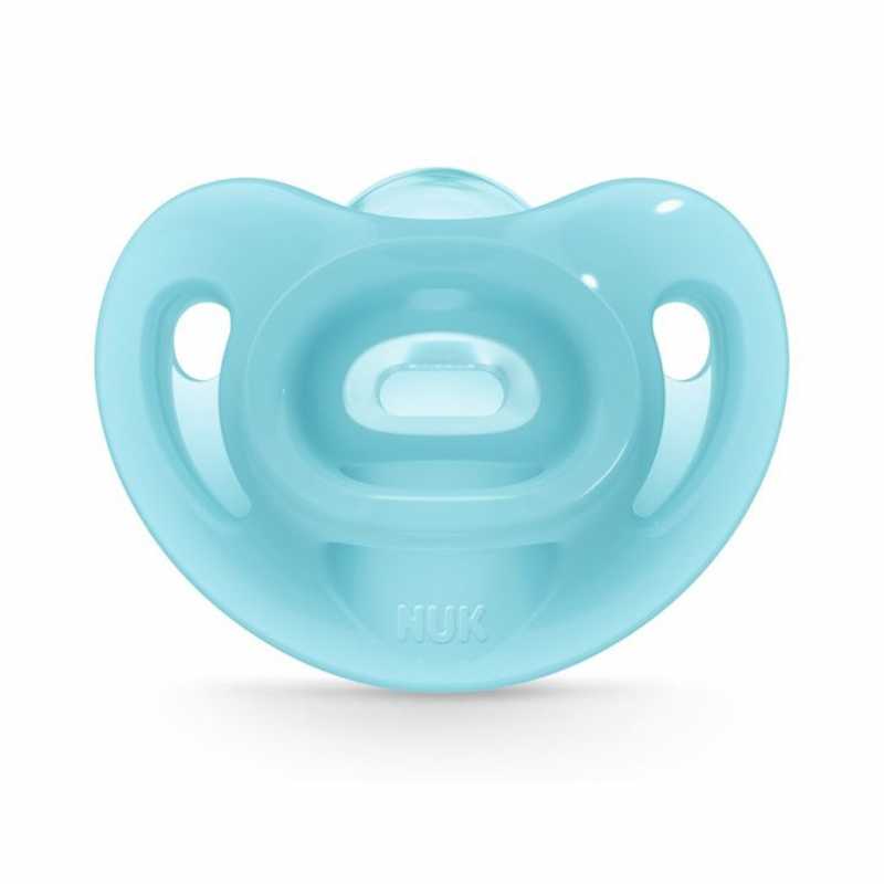 Silikónový cumlík Sensitive NUK 0-6m ružový 0-6 m