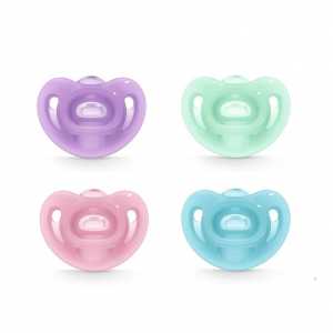 Silikónový cumlík Sensitive NUK 6-18m tyrkysový 6-18 m