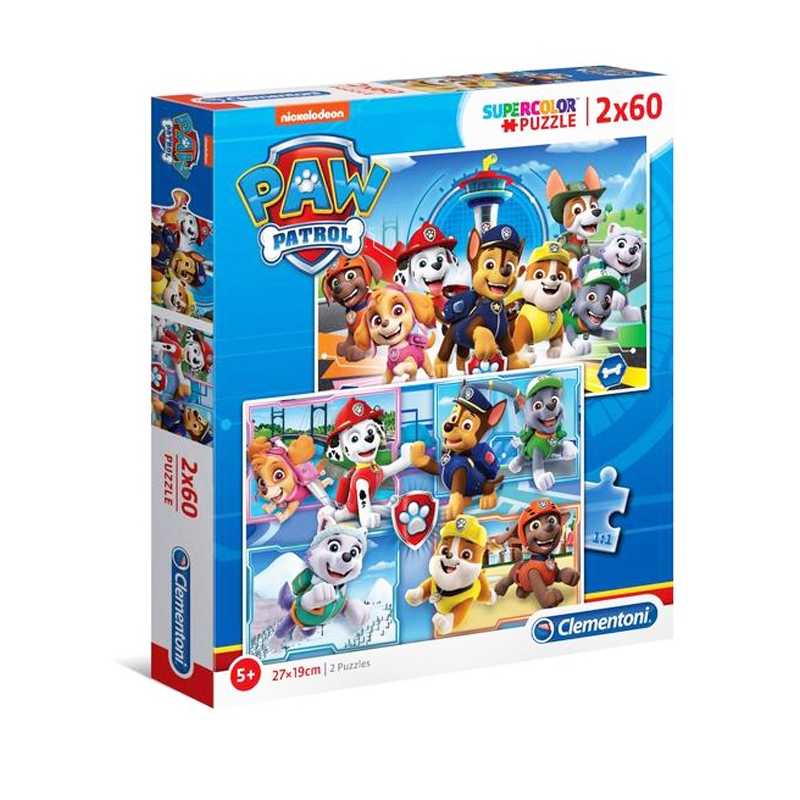 Puzzle Paw patrol 2 x 60