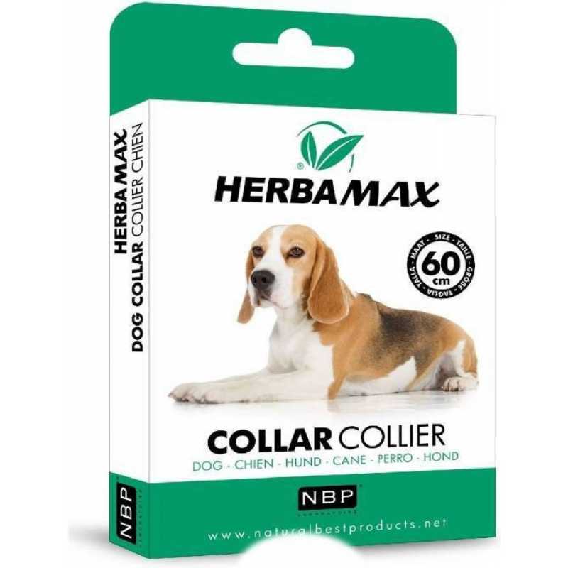 Obojek pro psy antiparazitní, Herbamax 60cm