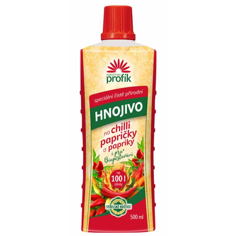 Hnojivo na Chilli papričky a papriky 500 ml, Profík