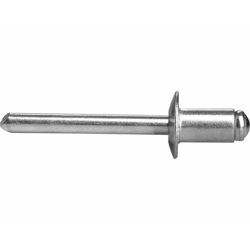 Nýty trhací hliníkové 6,4x9,6mm 250ks EXTOL PREMIUM 8813873