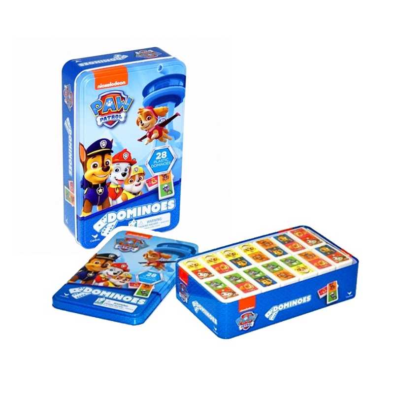 Domino - Paw Patrol v plechovej krabičke