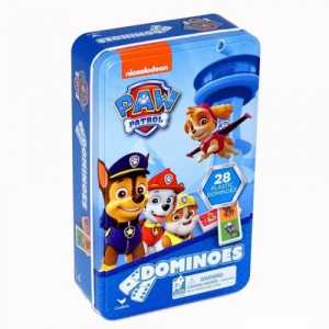 Domino - Paw Patrol v plechovej krabičke