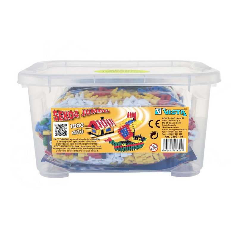 Seko 4 Jumbo velká stavebnice
