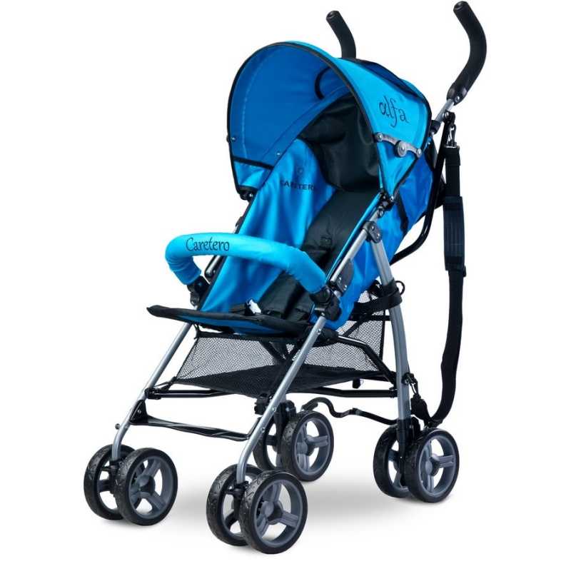 Golfový kočík CARETERO Alfa blue 2016
