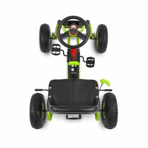 Detská šliapacia motokára Go-kart Milly Mally Thor zelená
