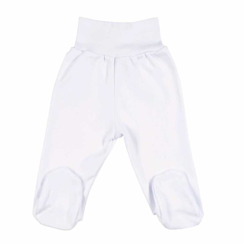 Kojenecké polodupačky New Baby bílé, 80