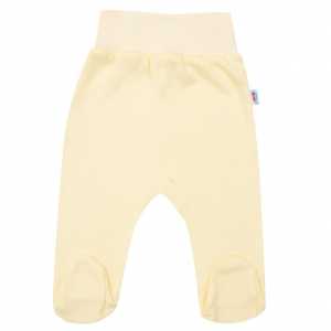 Dojčenské polodupačky New Baby žlté, 56