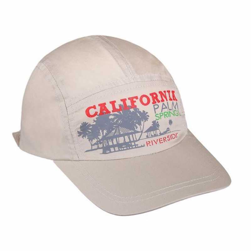 Letná detská šiltovka New Baby California bežová, 110