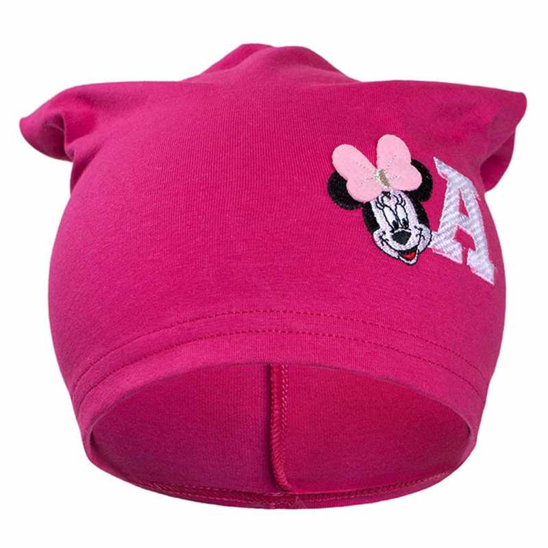 Jesenná detská čiapočka New Baby Minnie ružová, 110